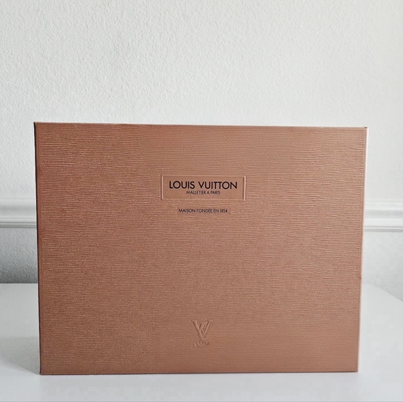 Louis Vuitton Imperial Saffron Brown Epi Storage Box